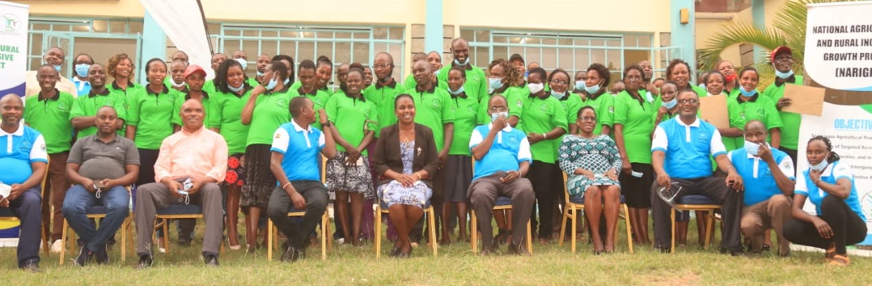 100 FARMERS FROM ACROSS THE COUNTY TO HELP TRAIN FARMERS ON BEST AGRICULTURAL PRACTISES.
